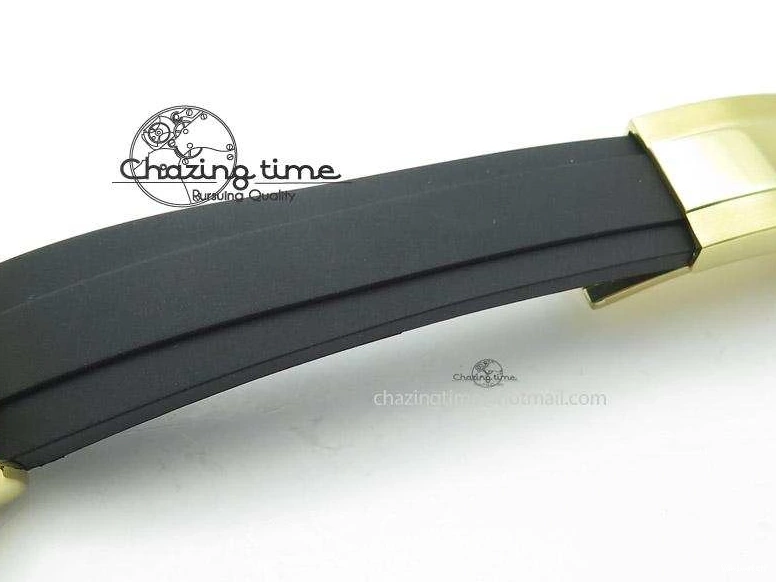 Maker Black A7750@6 Rubber BP Markers Sticks Daytona Gold Strap On Dial Subdial YG 0503